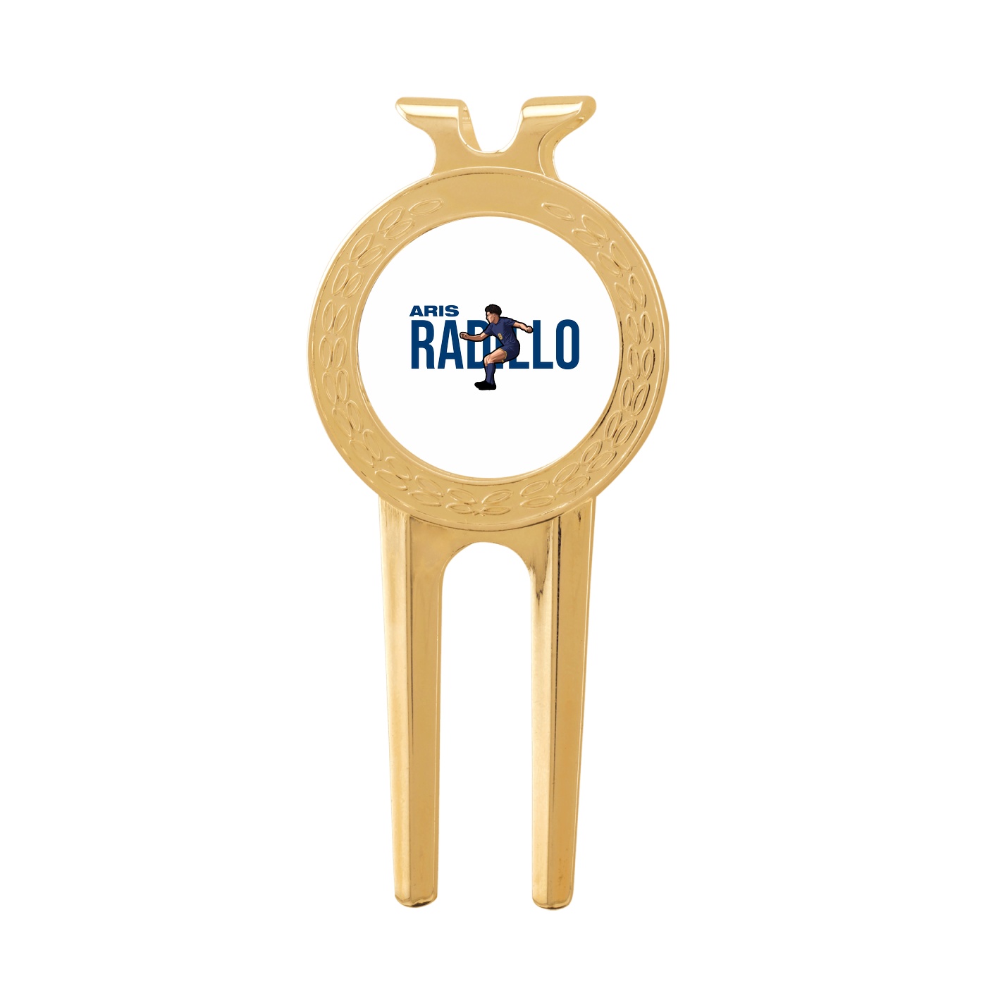 Divot Tool with Ball Marker — Player Name in Classic