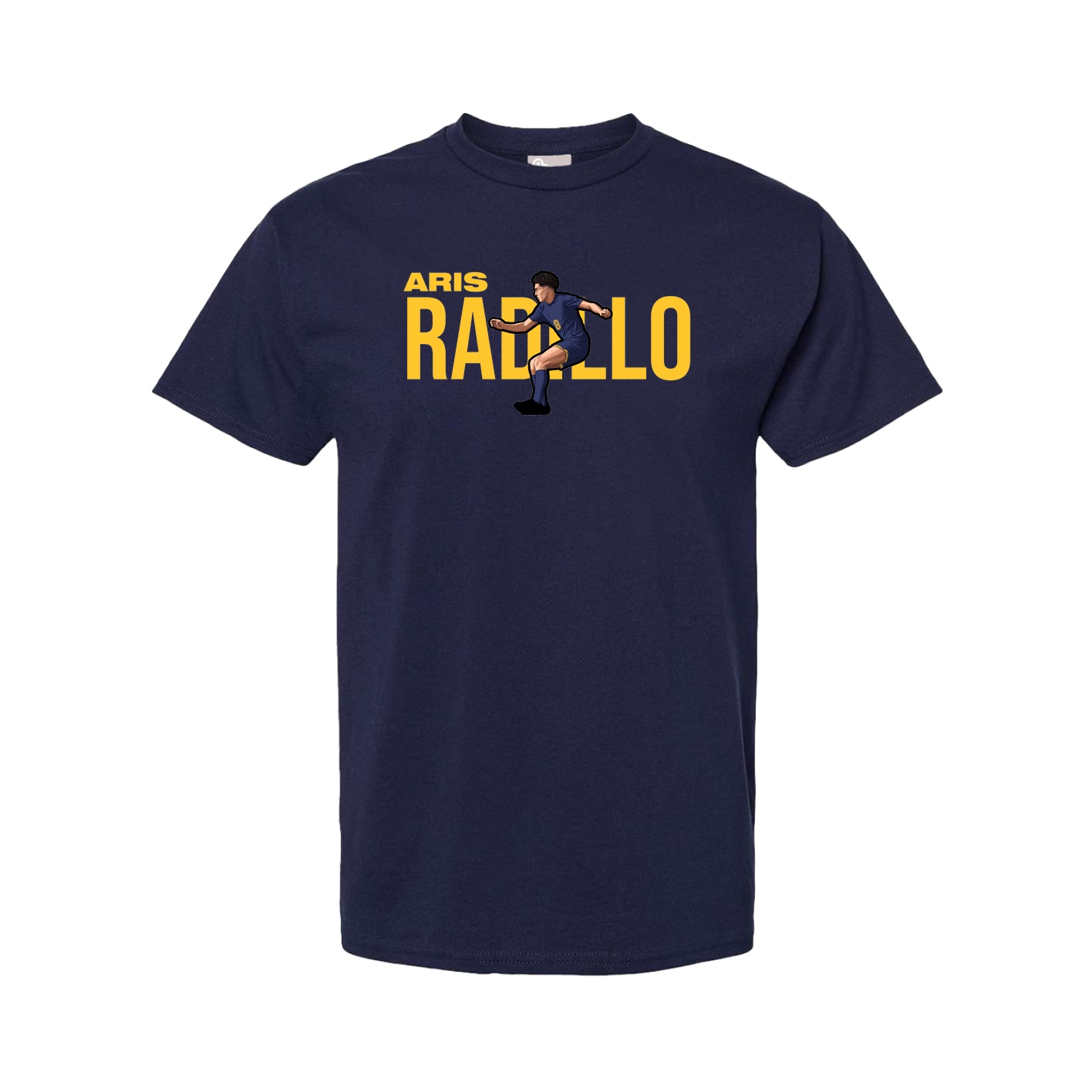 Tee — Player Name in Navy