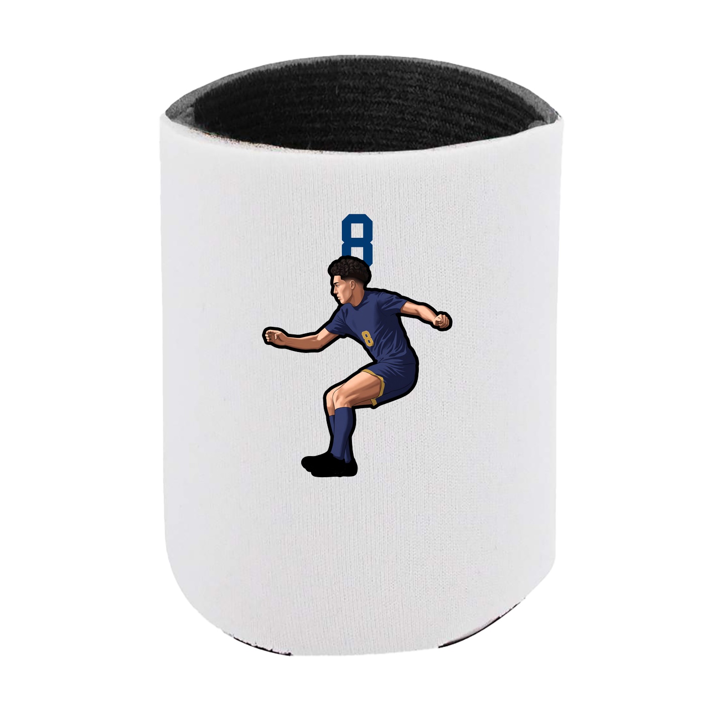 Can Holder — Number Top in White