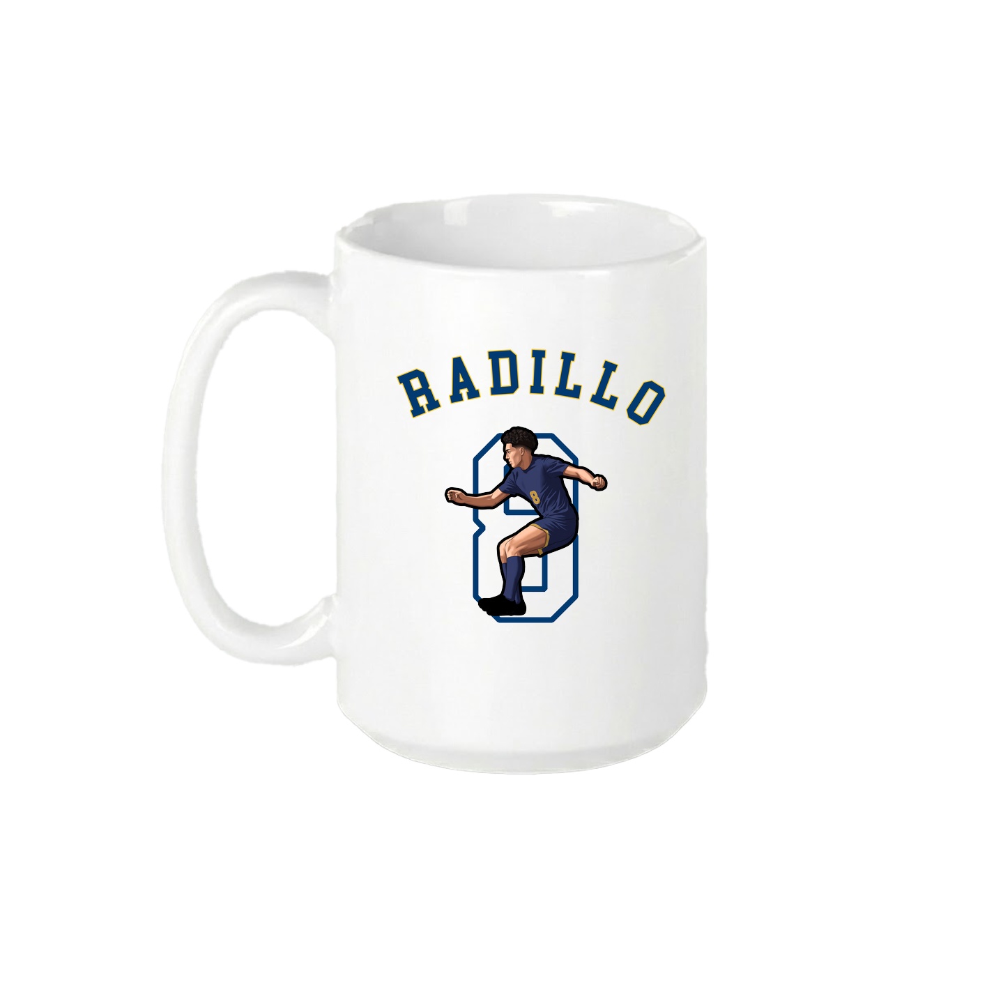 15oz Coffee Mug — Shirsey Arch in White