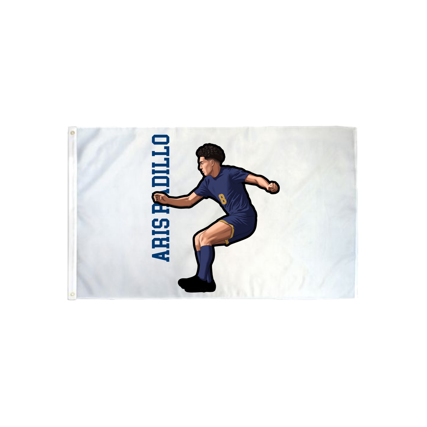 3x5 Flag — Name Vertical in Classic