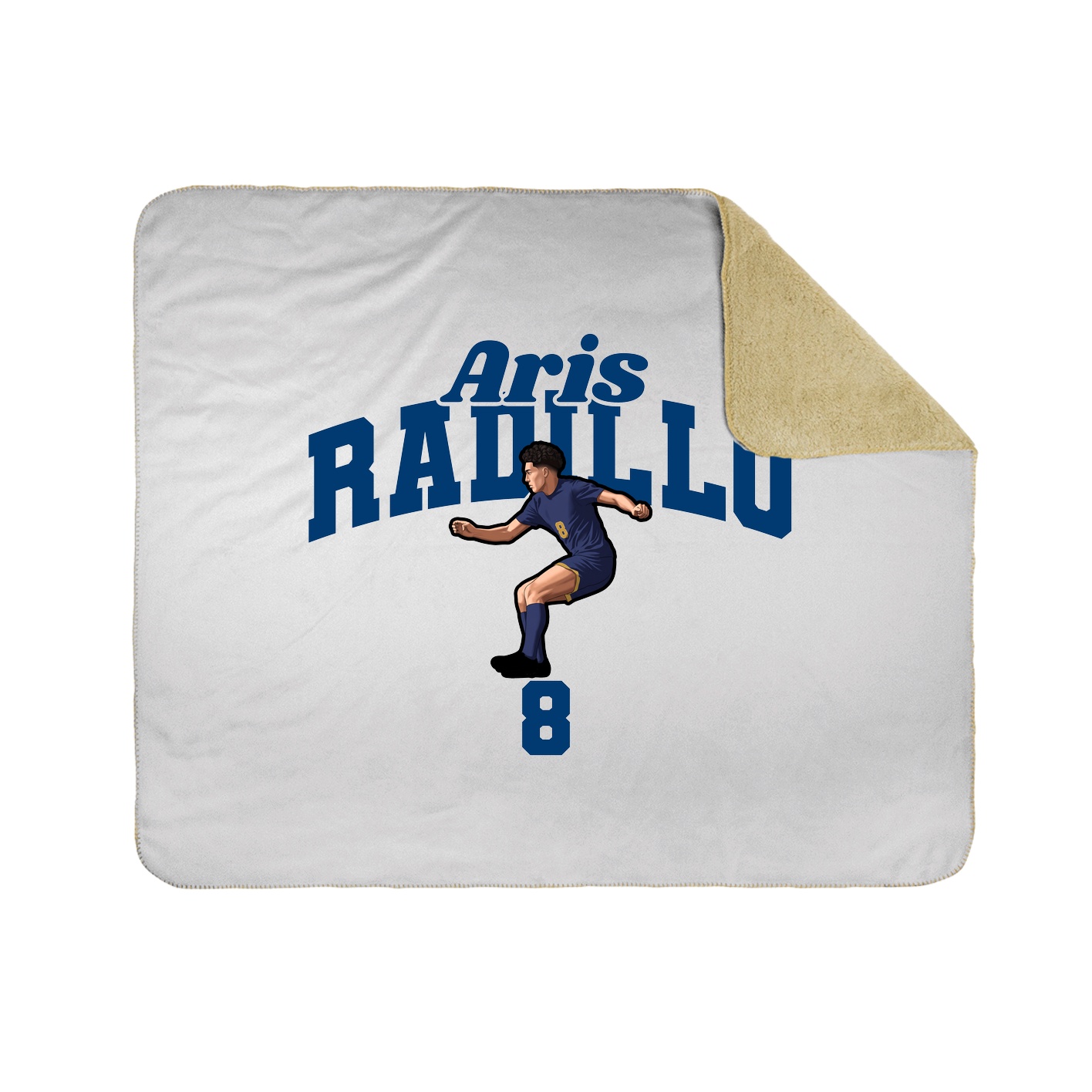 Throw Blanket — Signature Arch in White