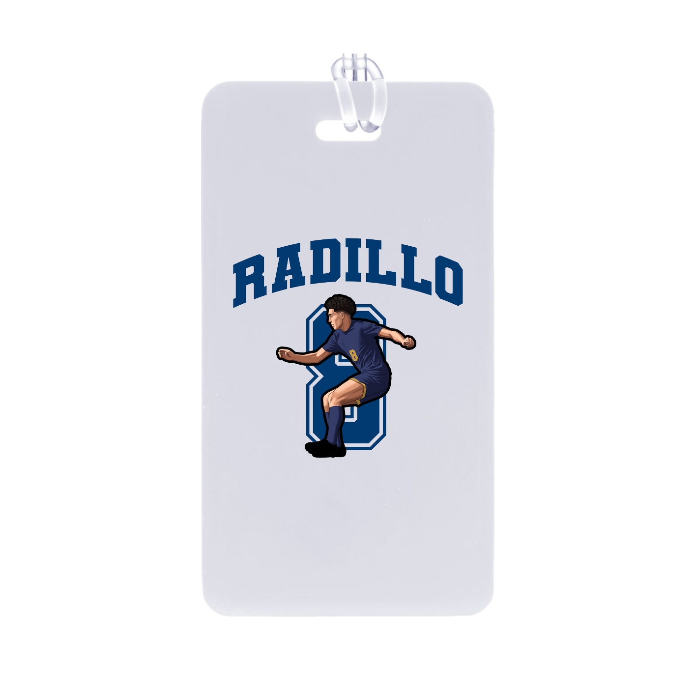 Bag Tag — Number in Classic