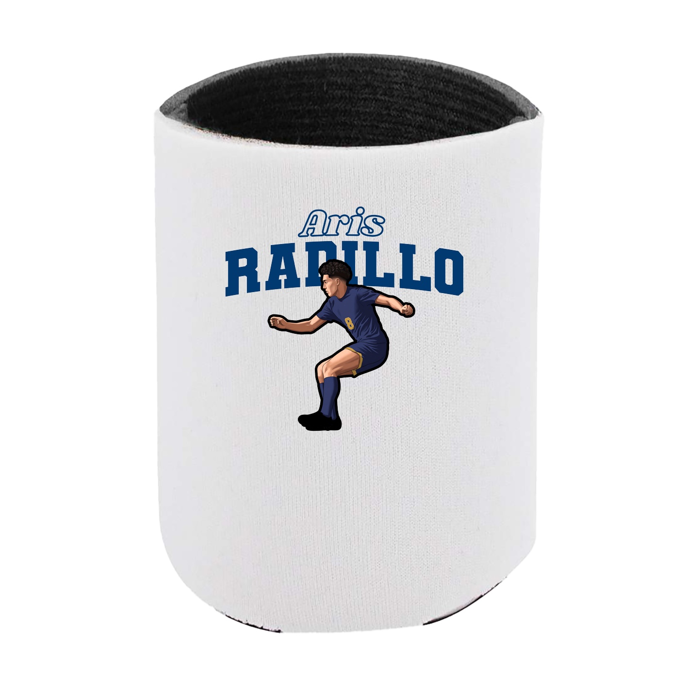 Can Holder — Name Arch in White