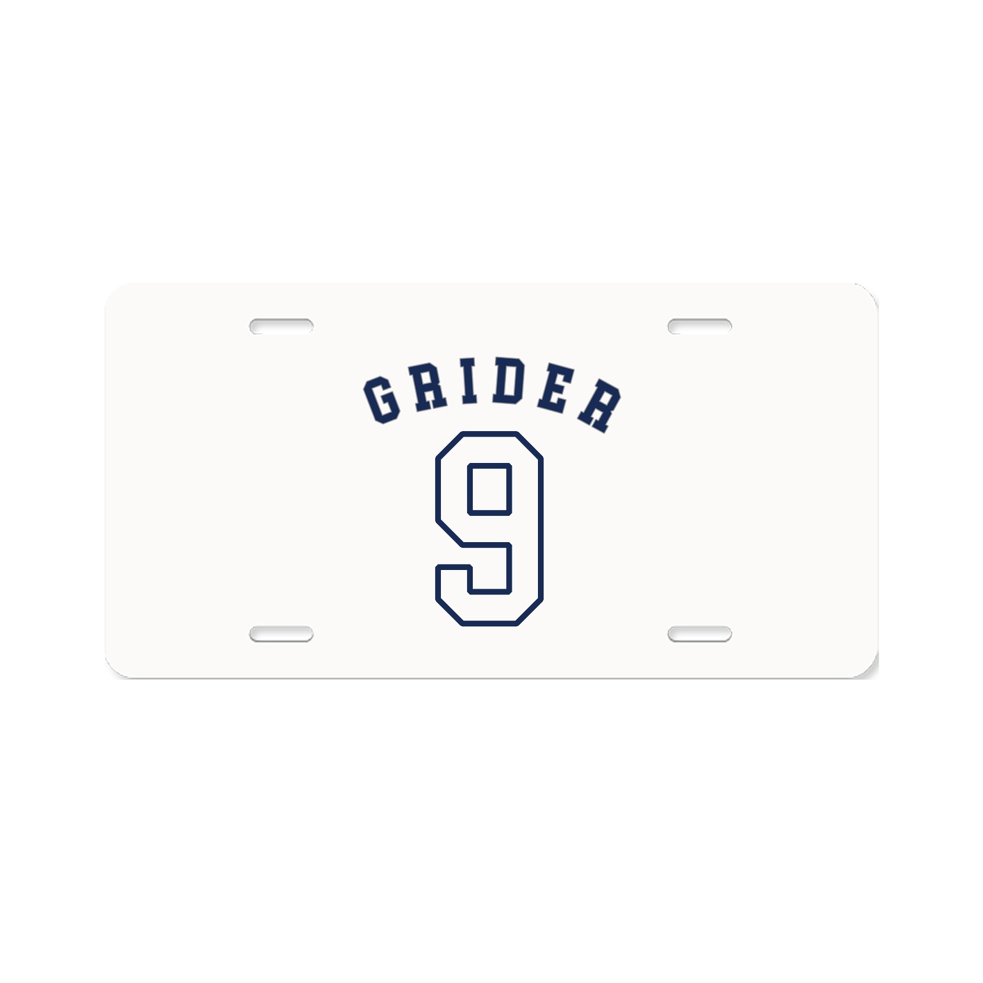 License Plate — Shirsey Arch in Classic