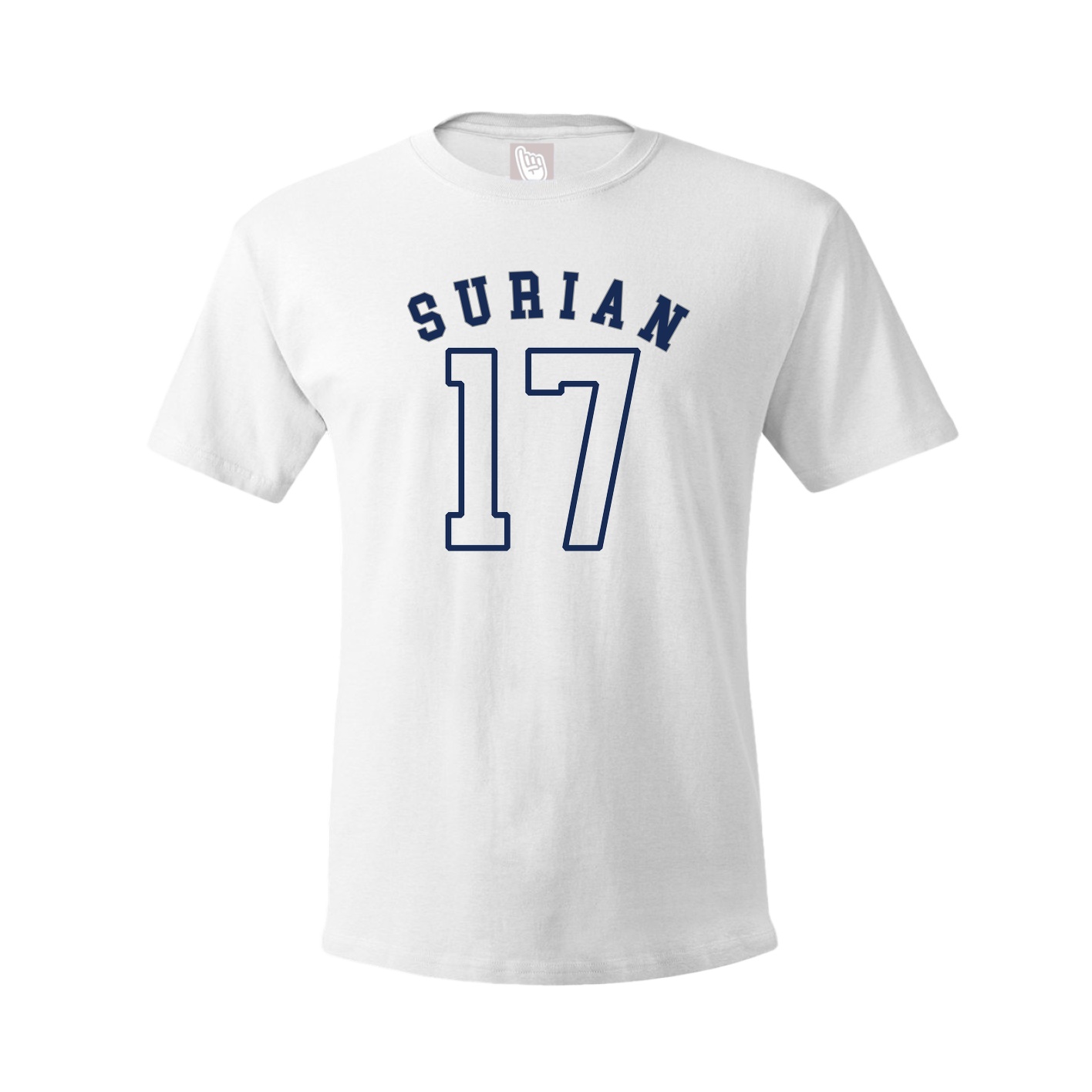 Tee — Shirsey Arch in White