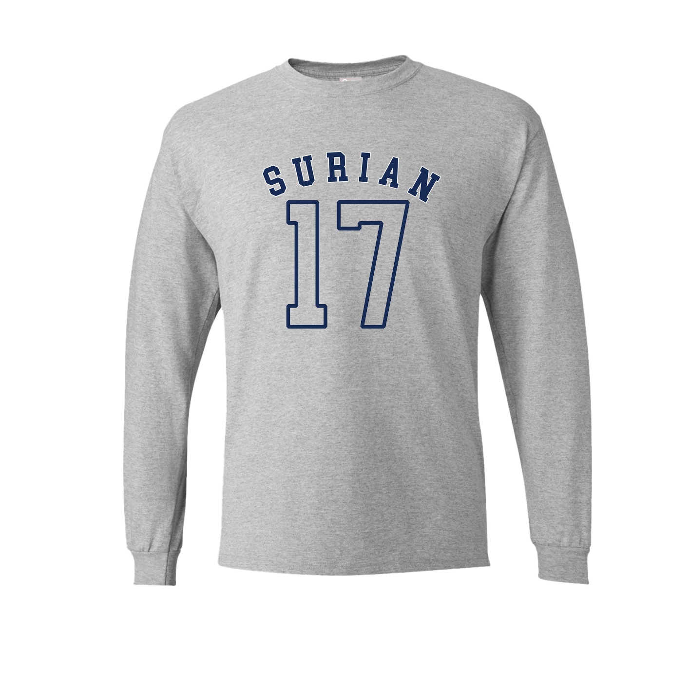 Long Sleeve Tee — Shirsey Arch in Grey