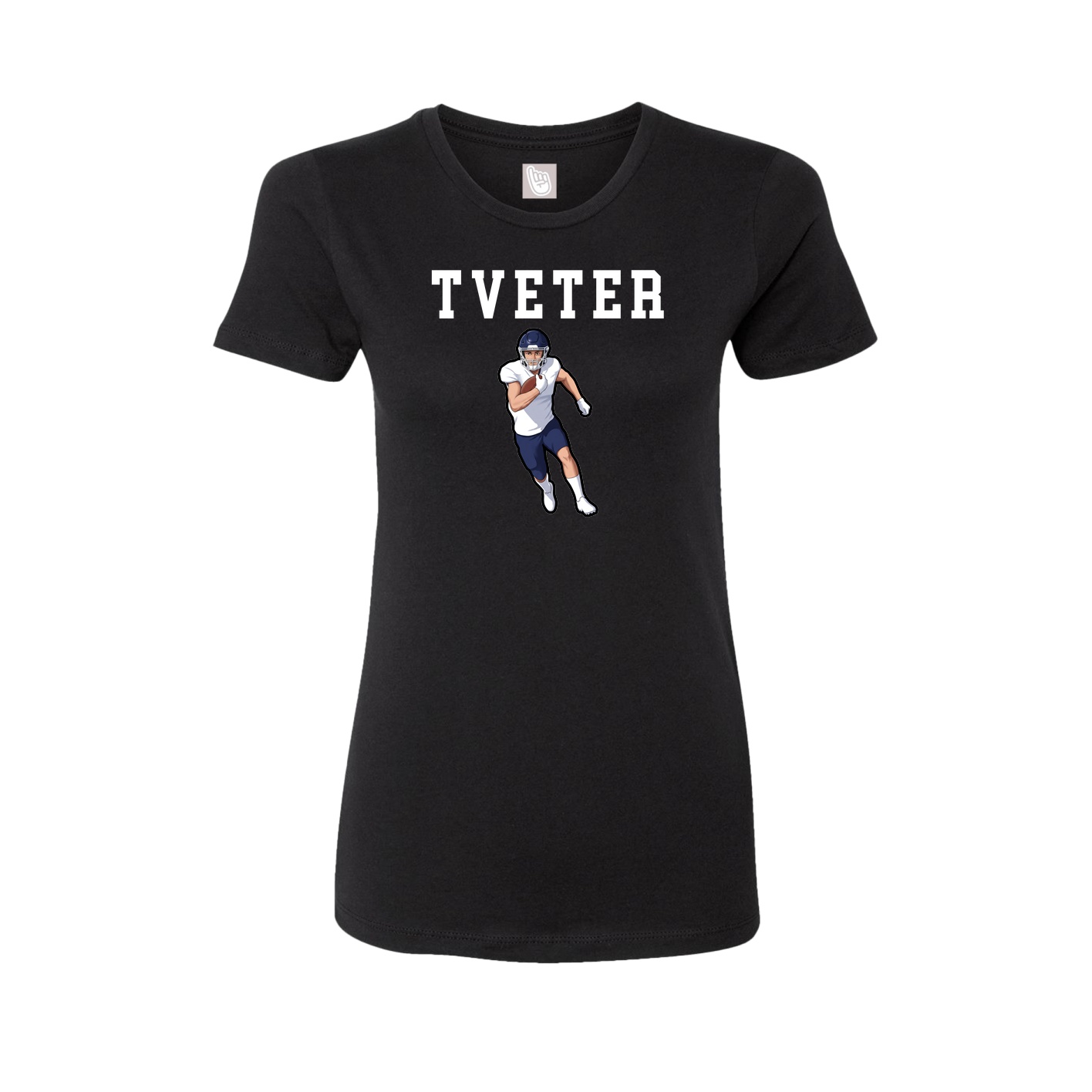 Fitted Women's Tee — Shirsey in Black