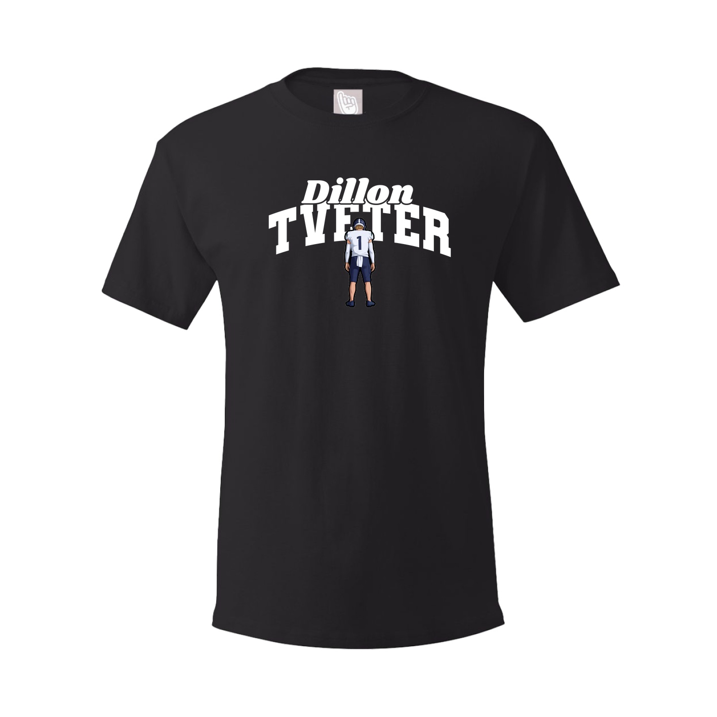 Tee — Signature Arch in Black