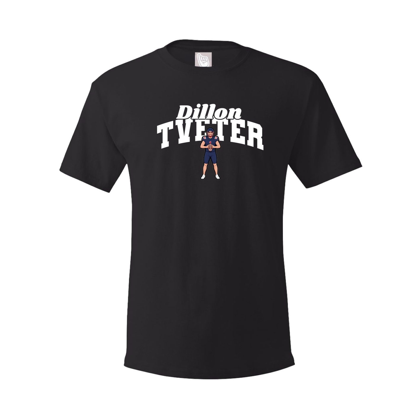 Youth Tee — Signature Arch in Black