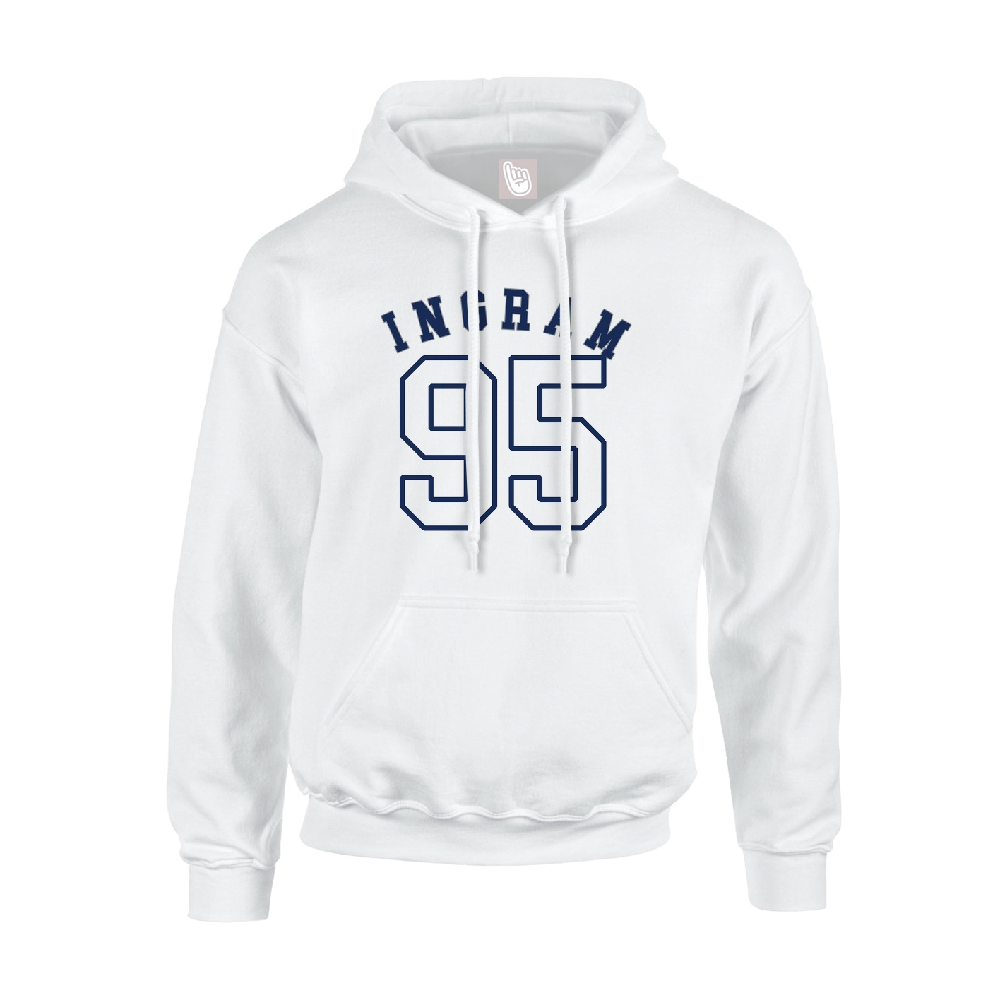 Hoodie — Shirsey Arch in White
