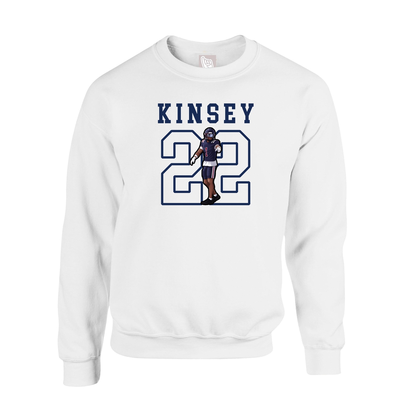 Fleece Crew — Shirsey in White