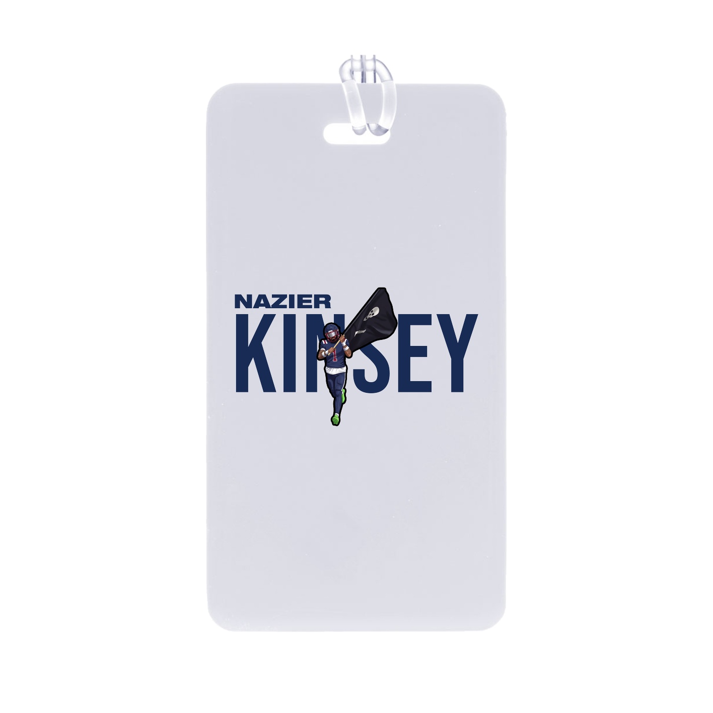 Bag Tag — Player Name in Classic
