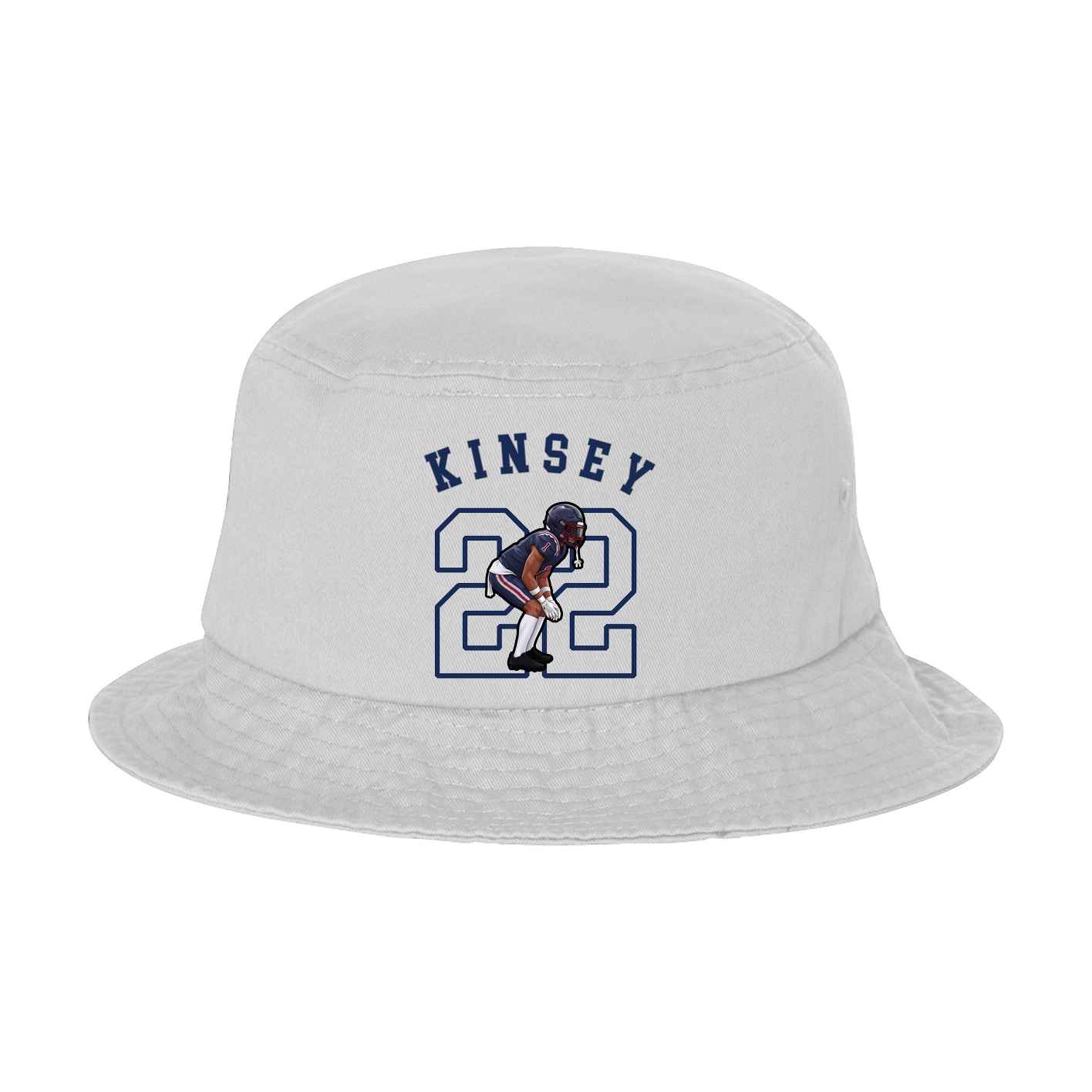 Bucket Cap — Shirsey Arch in White