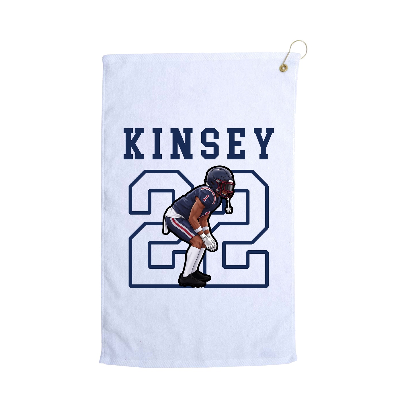 Golf Towel — Shirsey in White