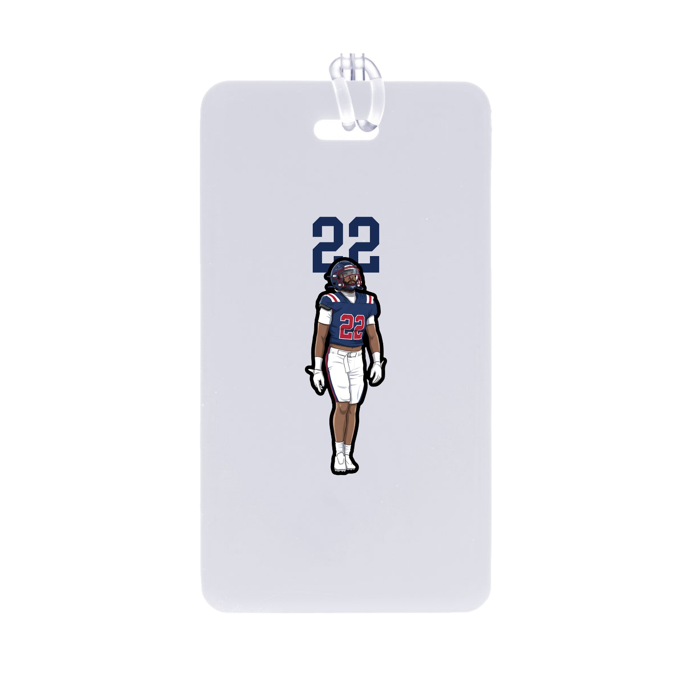 Bag Tag — Number Top in Classic