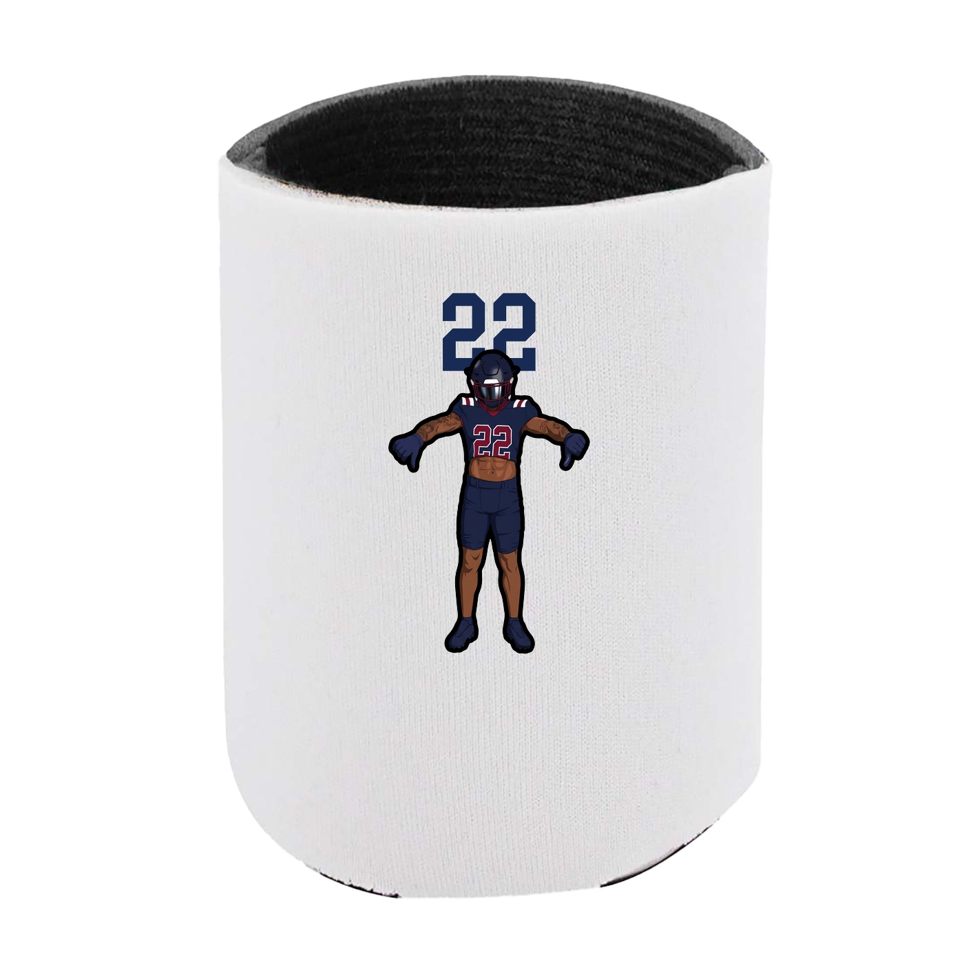 Can Holder — Number Top in White