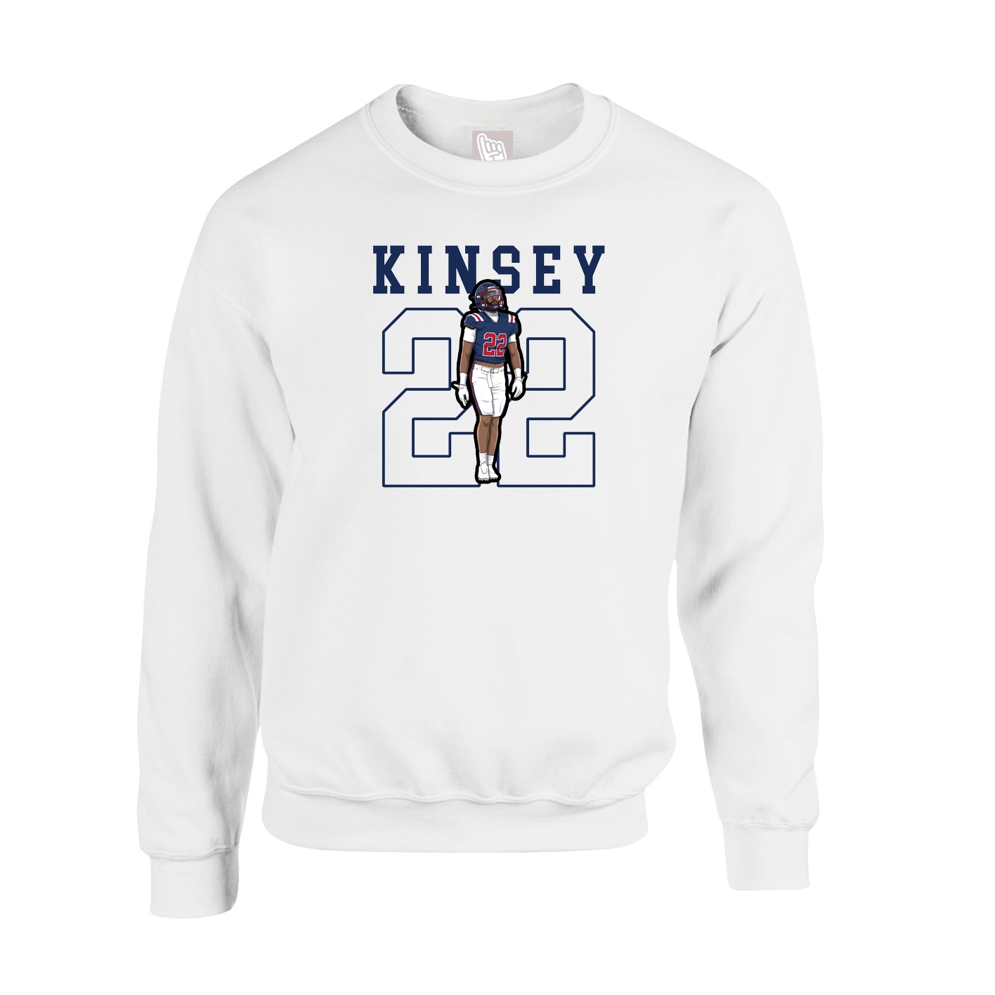 Fleece Crew — Shirsey in White