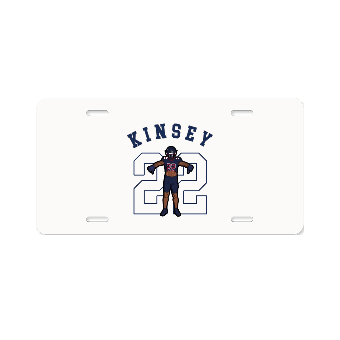 License Plate — Shirsey Arch in Classic