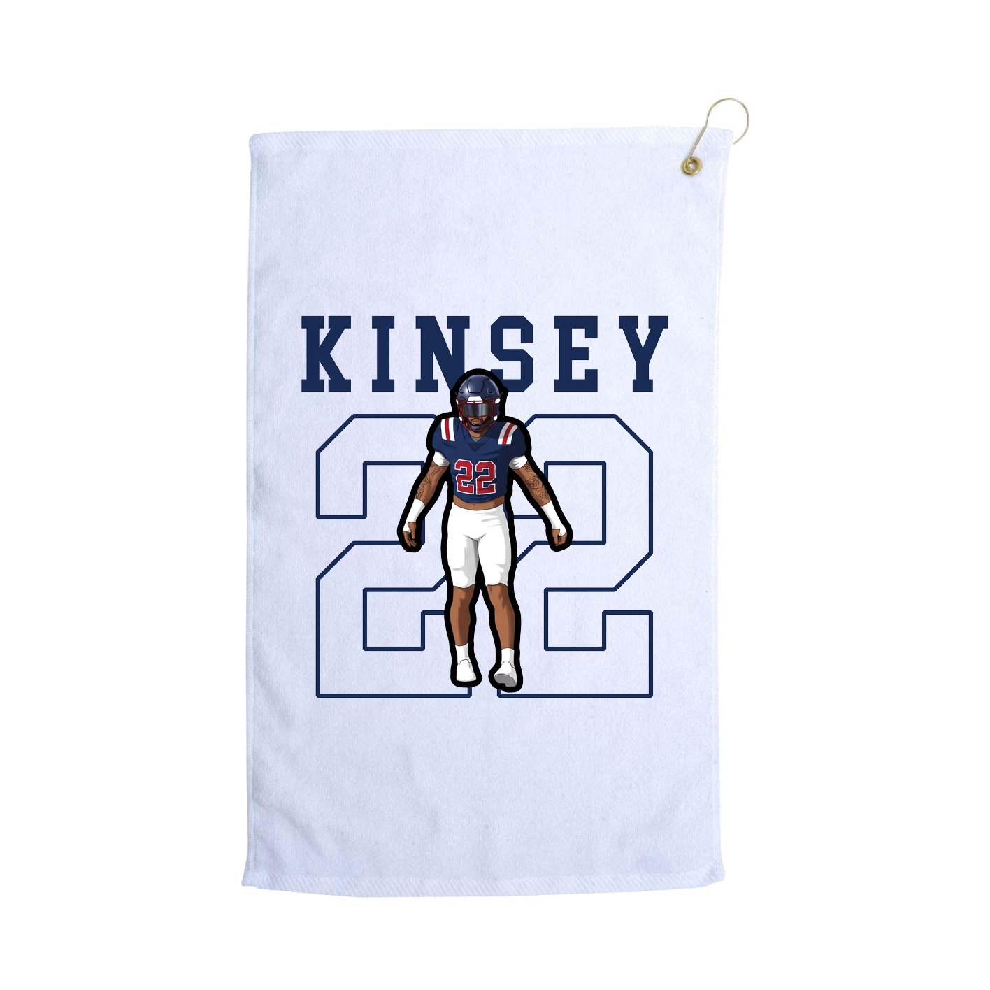 Golf Towel — Shirsey in White