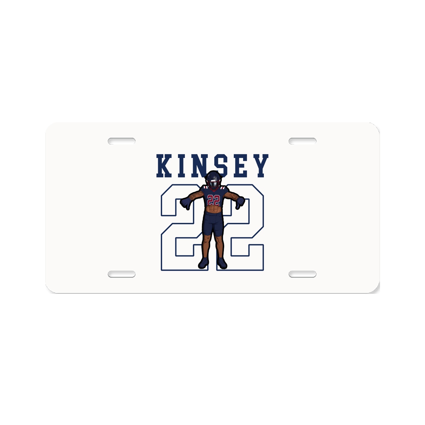License Plate — Shirsey in Classic