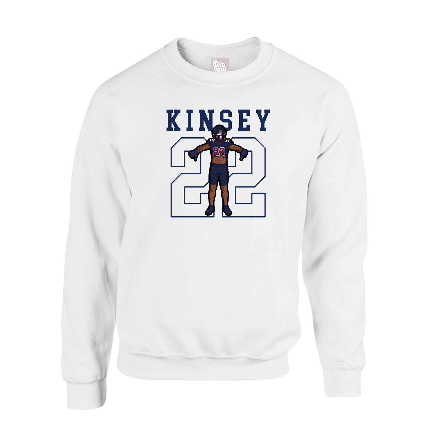Fleece Crew — Shirsey in White