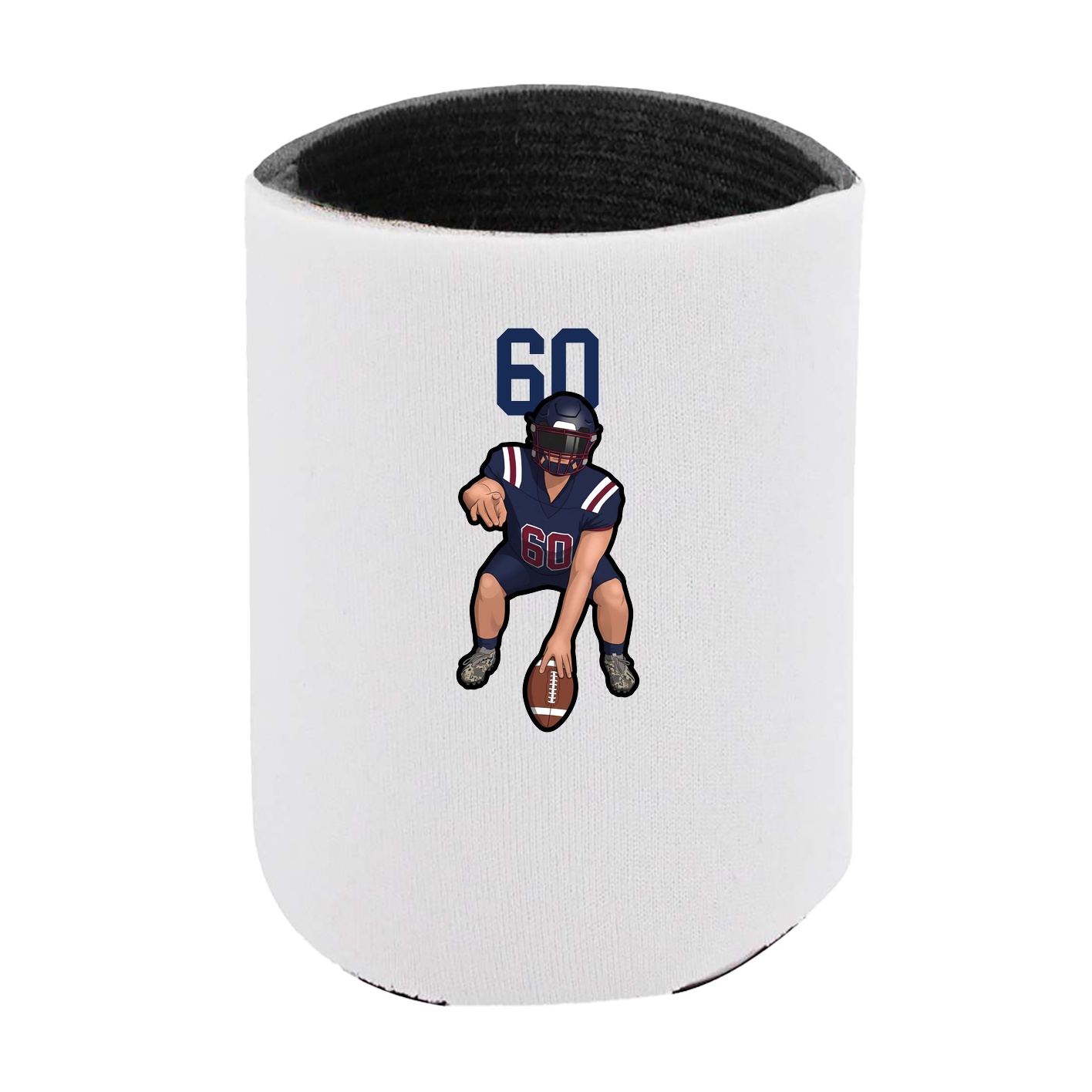 Can Holder — Number Top in White