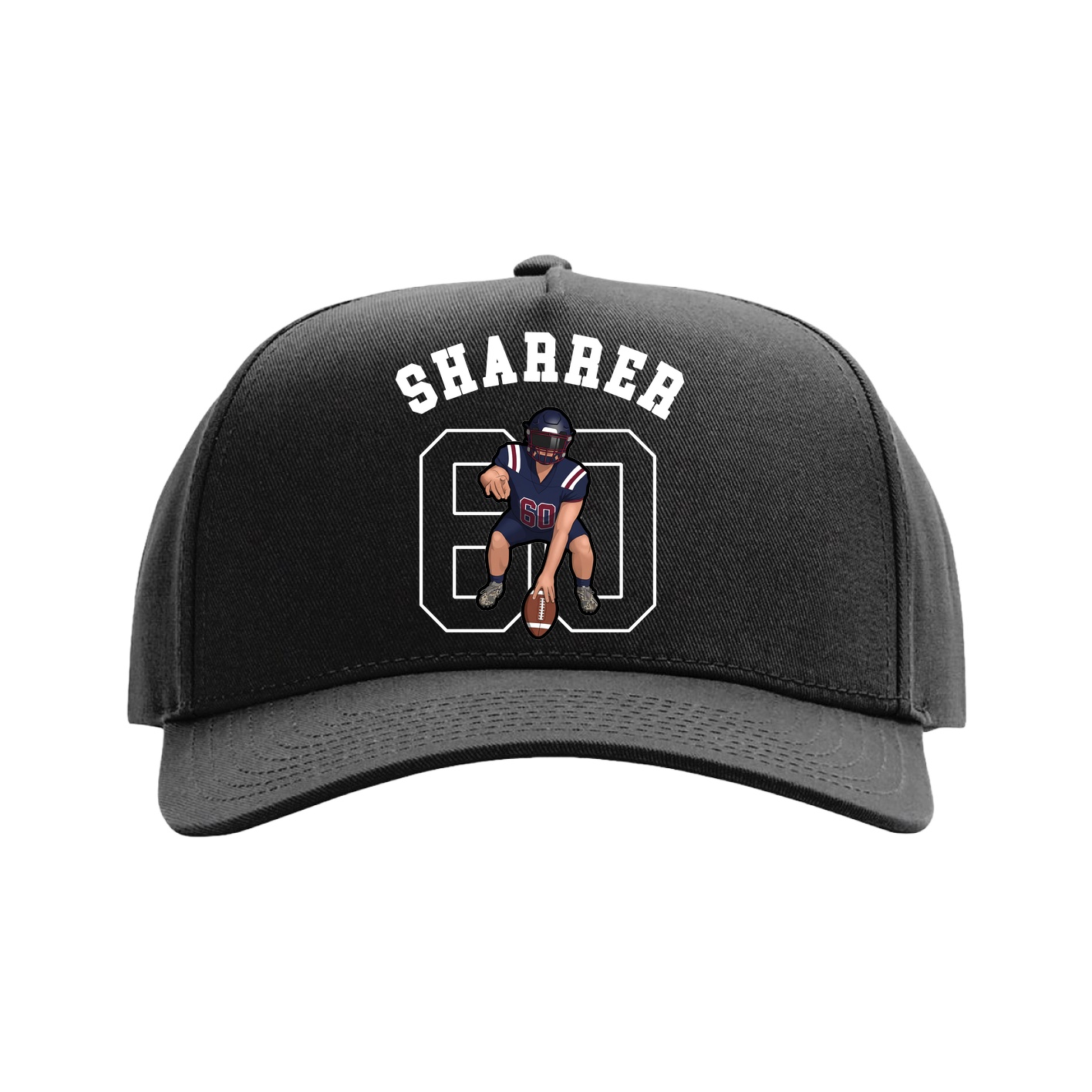Full Fabric Five-Panel Champ Cap