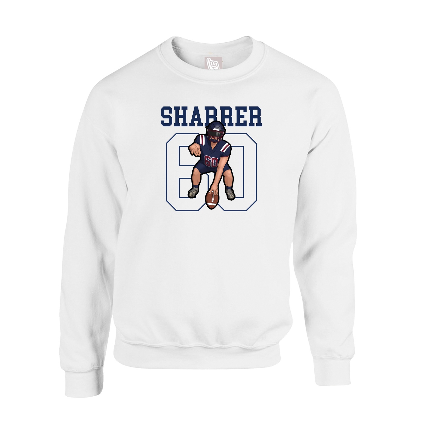 Fleece Crew — Shirsey in White
