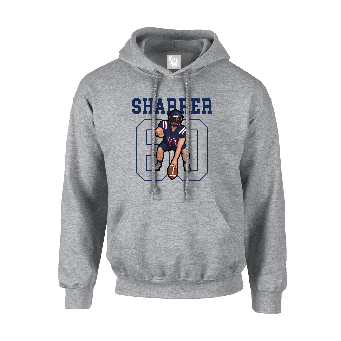 Youth Hoodie — Shirsey in Grey
