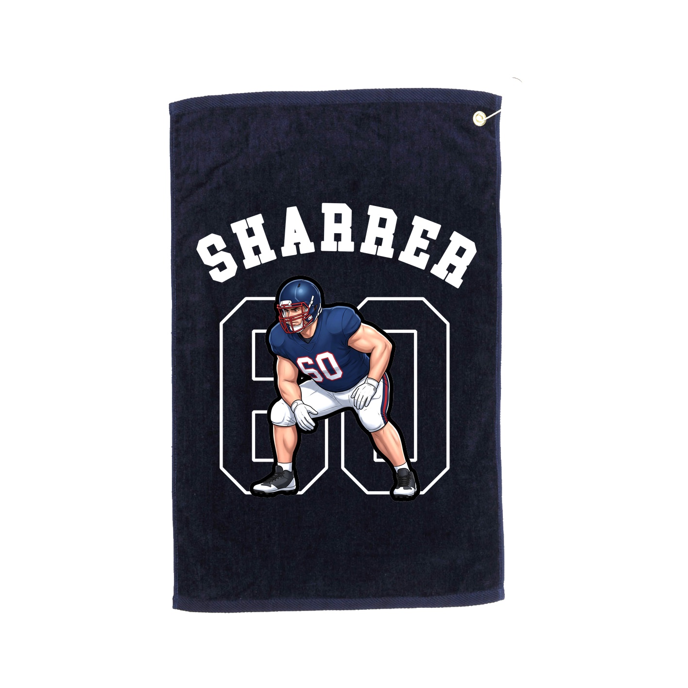 Golf Towel — Shirsey Arch in Navy