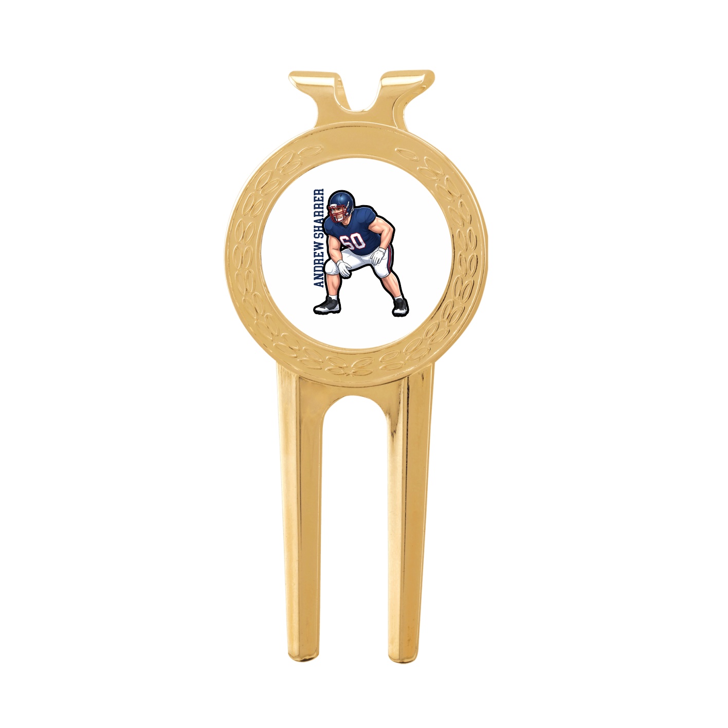 Divot Tool with Ball Marker — Name Vertical in Classic