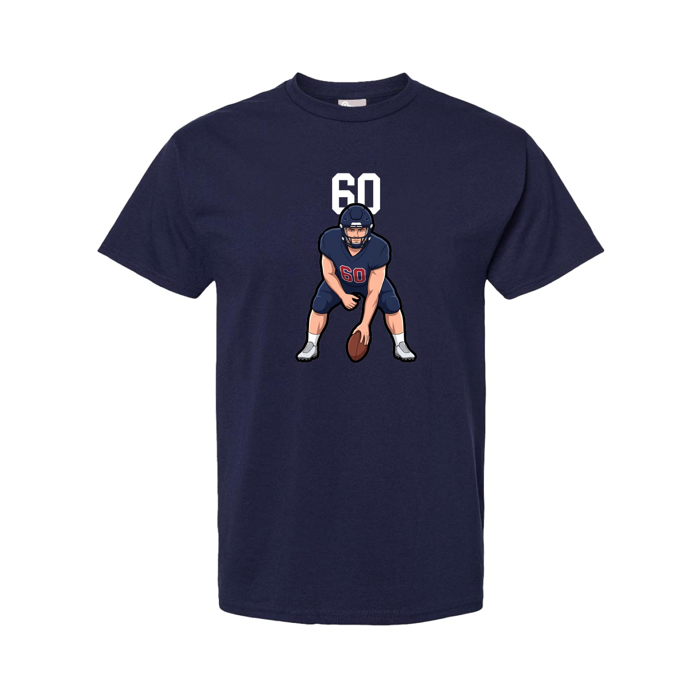 Youth Tee — Number Top in Navy