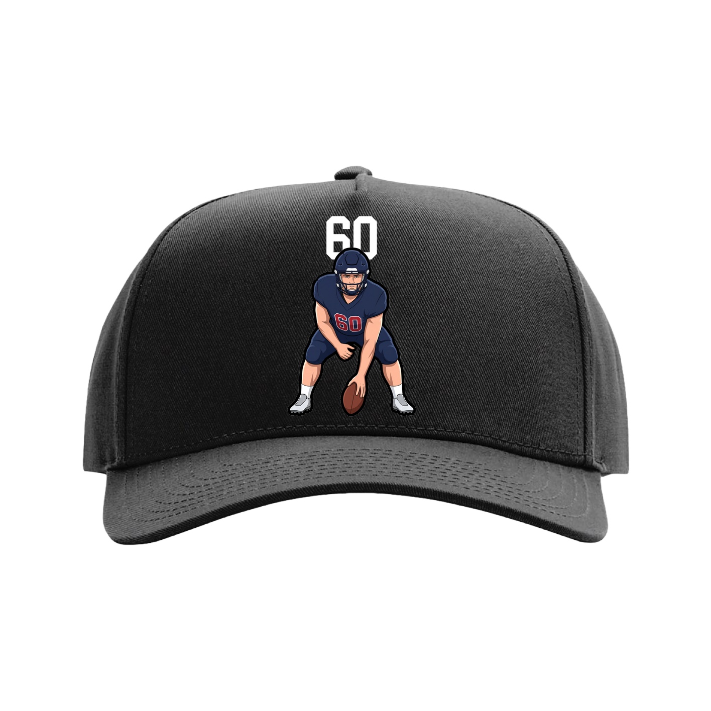 Full Fabric Five-Panel Champ Cap