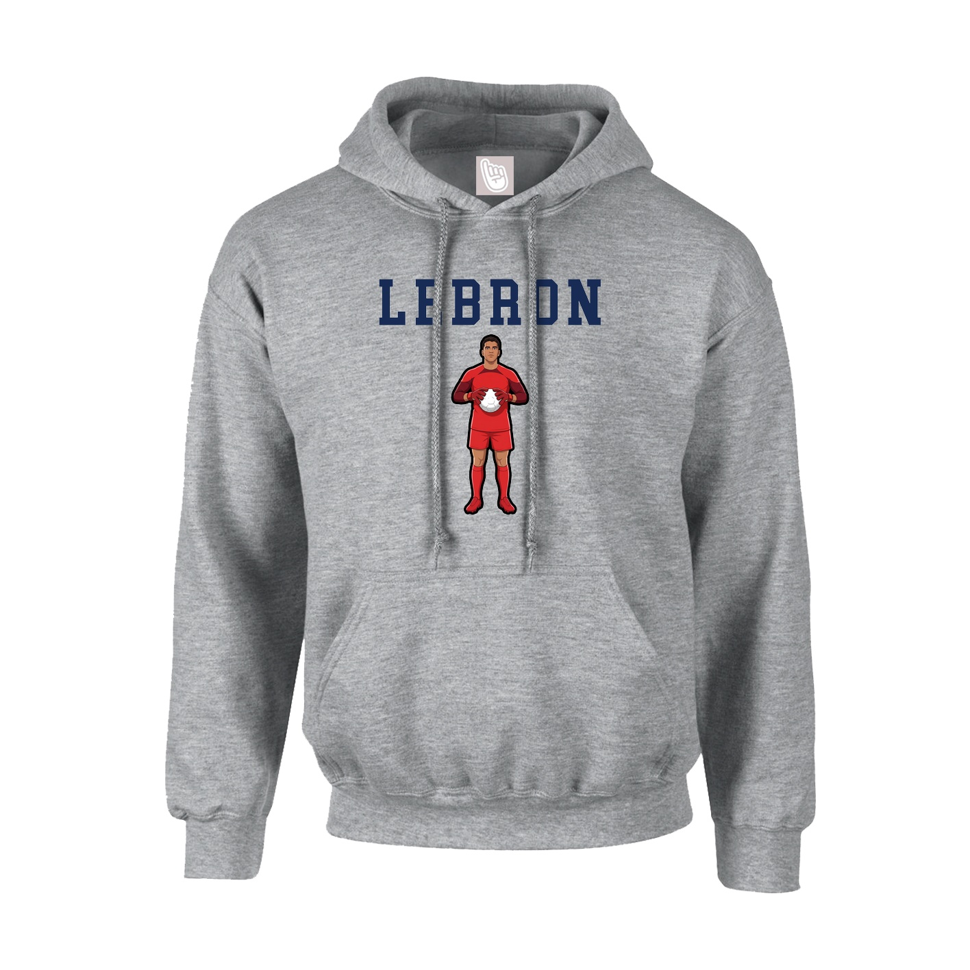Hoodie — Shirsey in Grey
