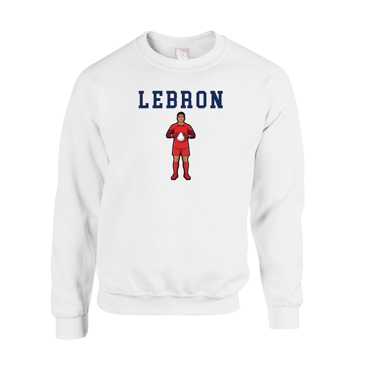 Fleece Crew — Shirsey in White