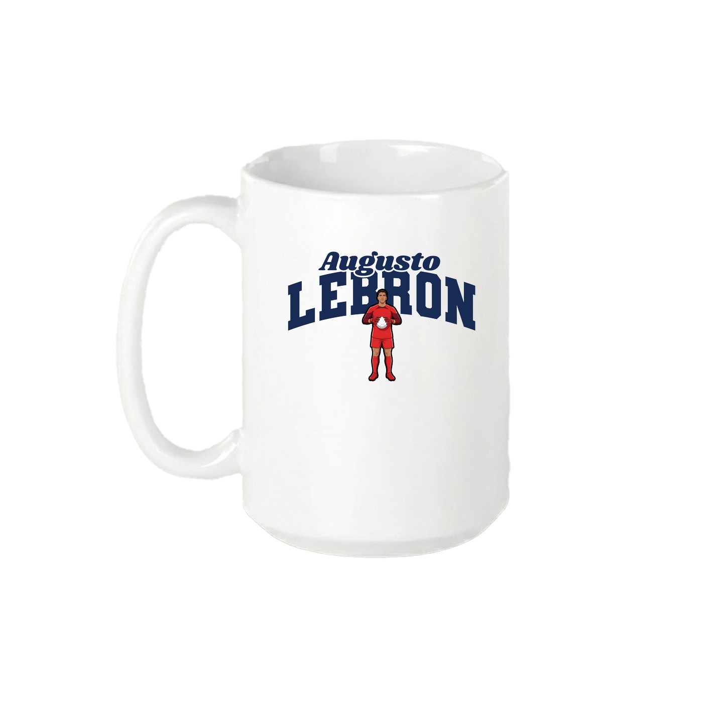 15oz Coffee Mug — Signature Arch in White