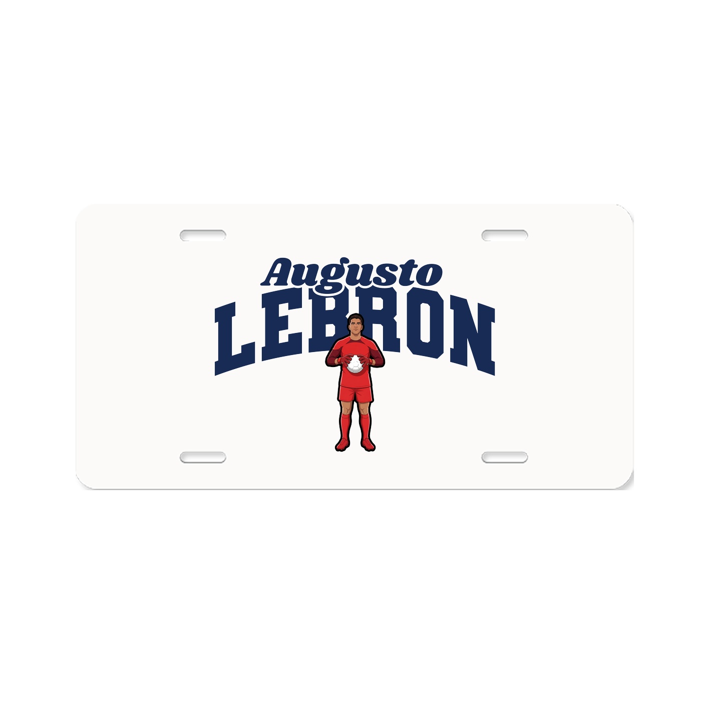 License Plate — Signature Arch in Classic