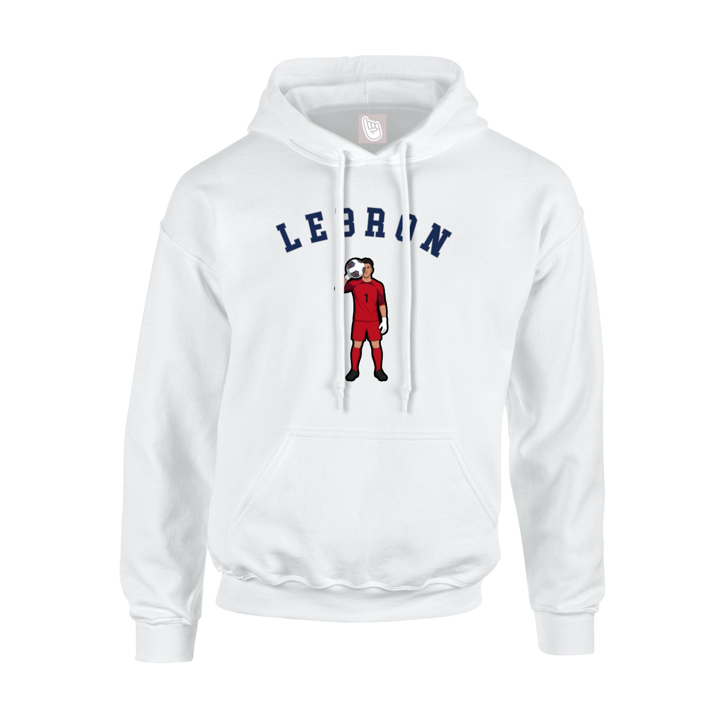Hoodie — Shirsey Arch in White