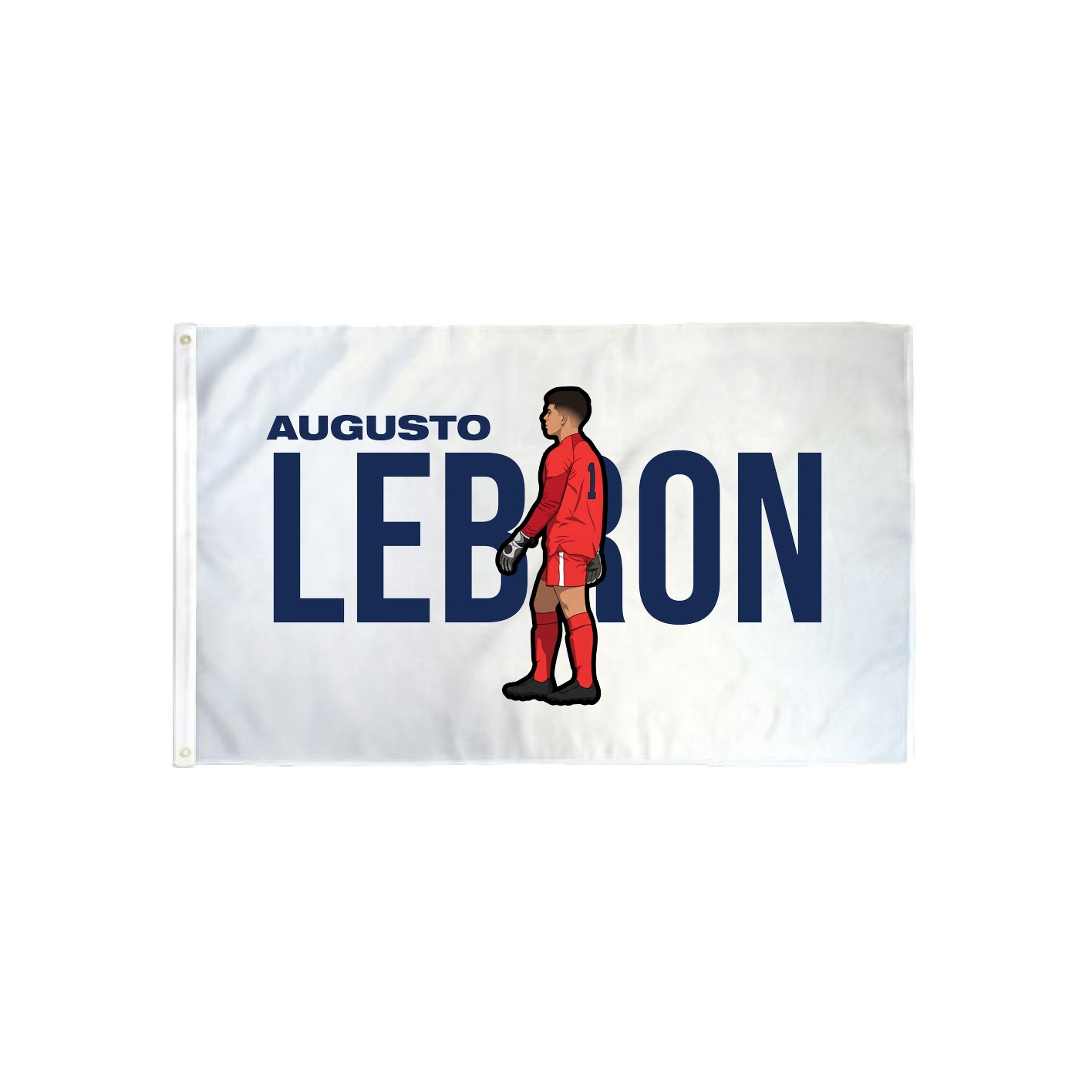 3x5 Flag — Player Name in Classic