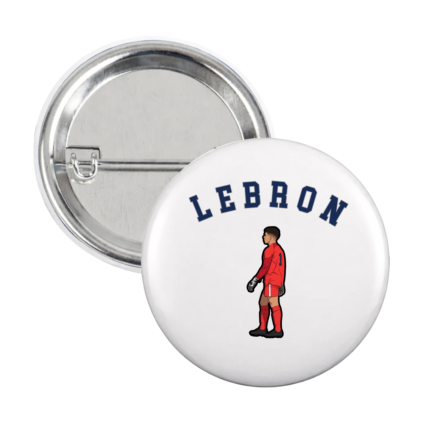 Game Day Button — Shirsey Arch in White