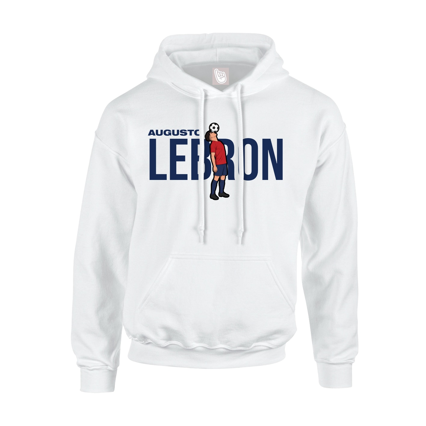 Youth Hoodie — Player Name in White