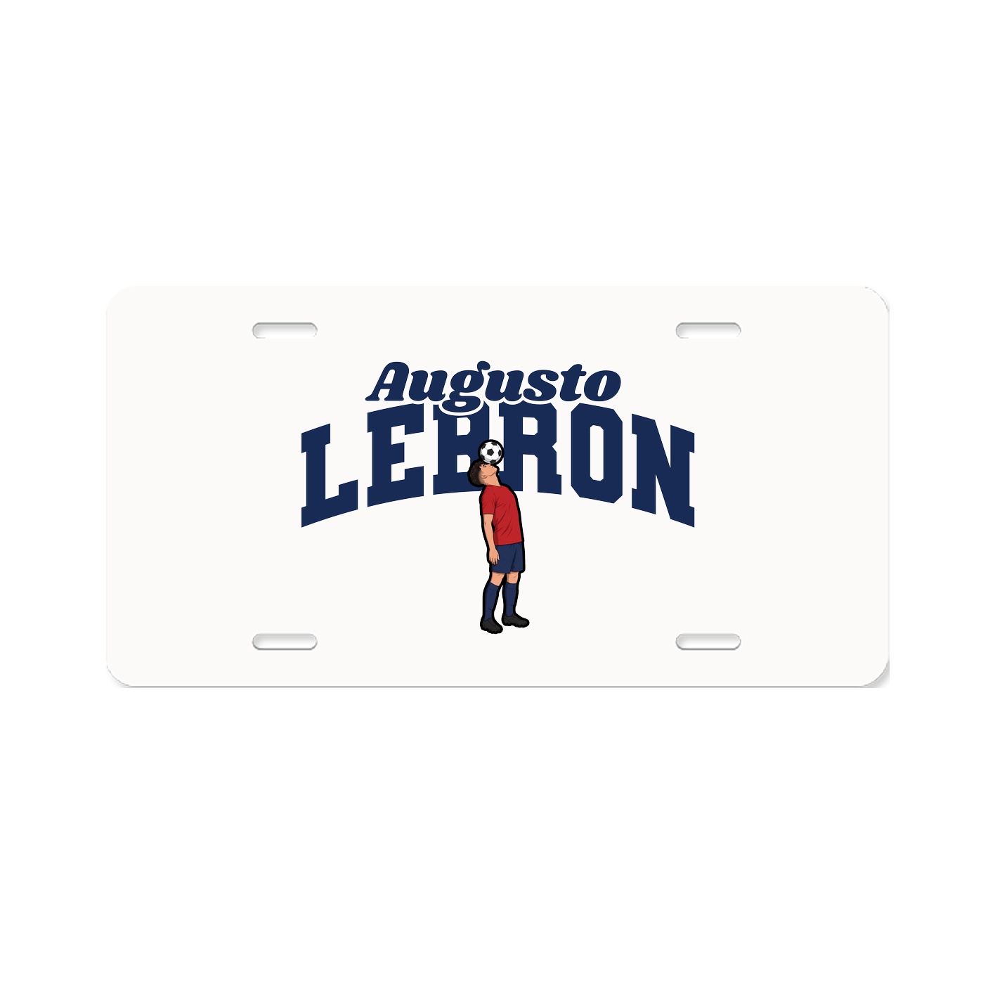 License Plate — Signature Arch in Classic