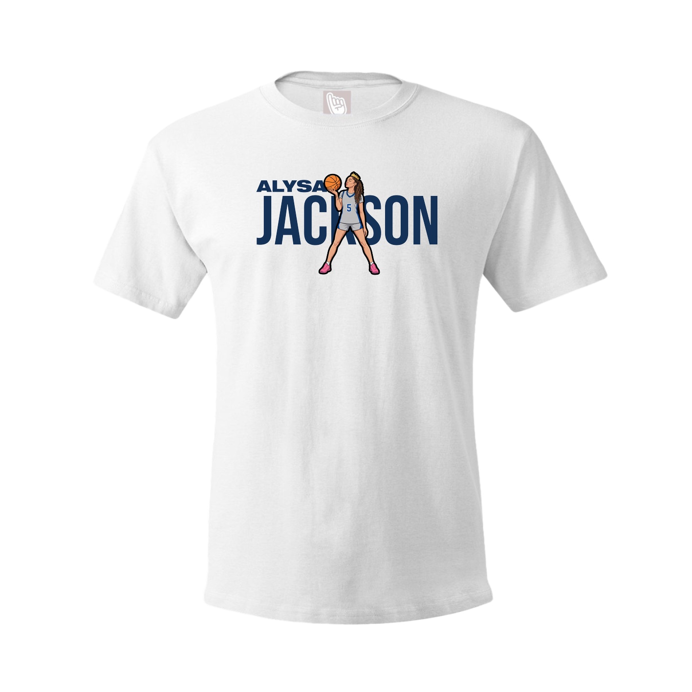 Tee — Player Name in White