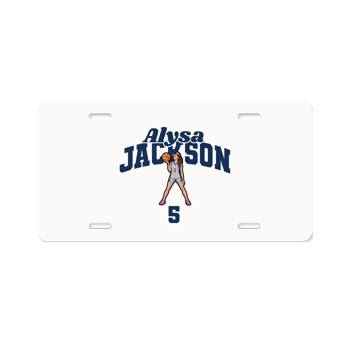 License Plate — Signature Arch in Classic