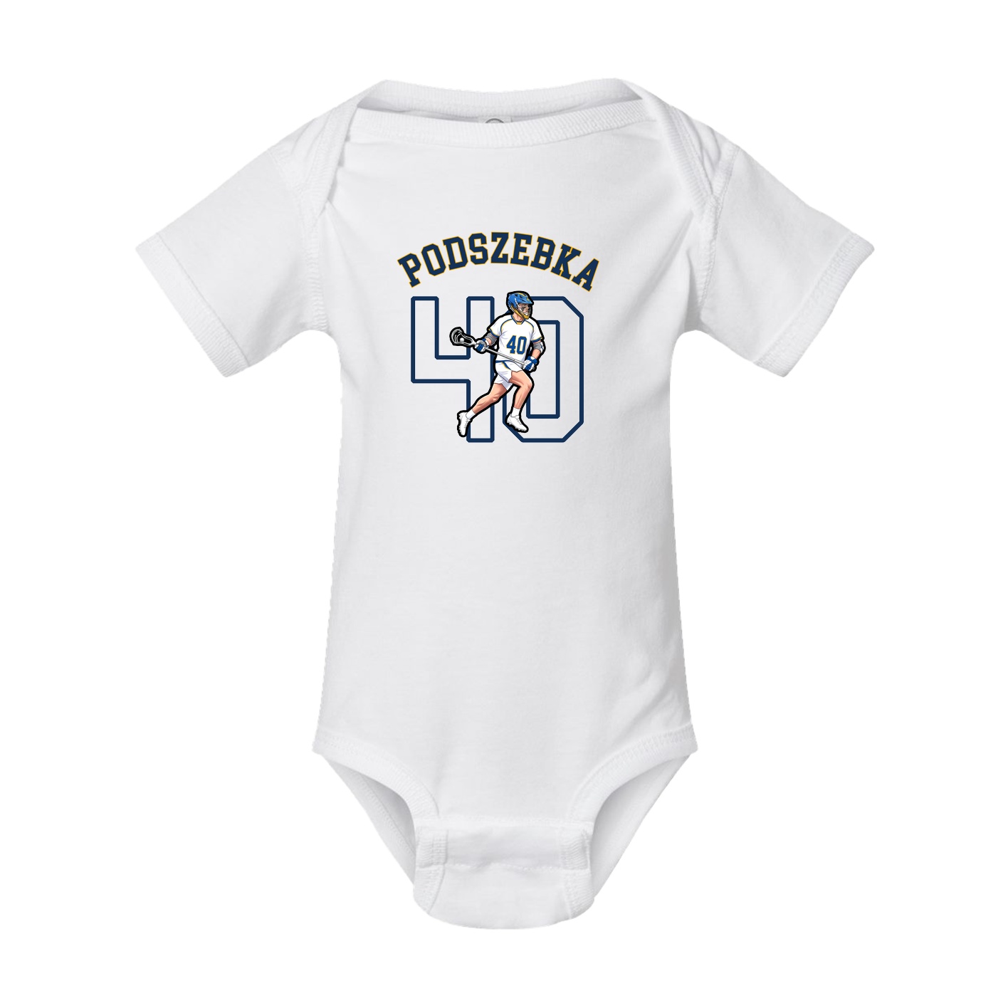 Baby Onesie — Shirsey Arch in White