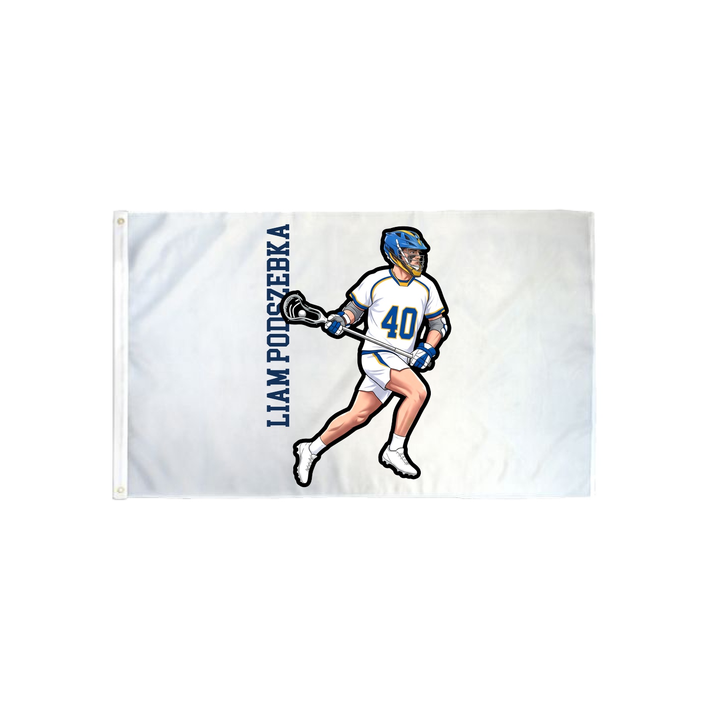 3x5 Flag — Name Vertical in Classic