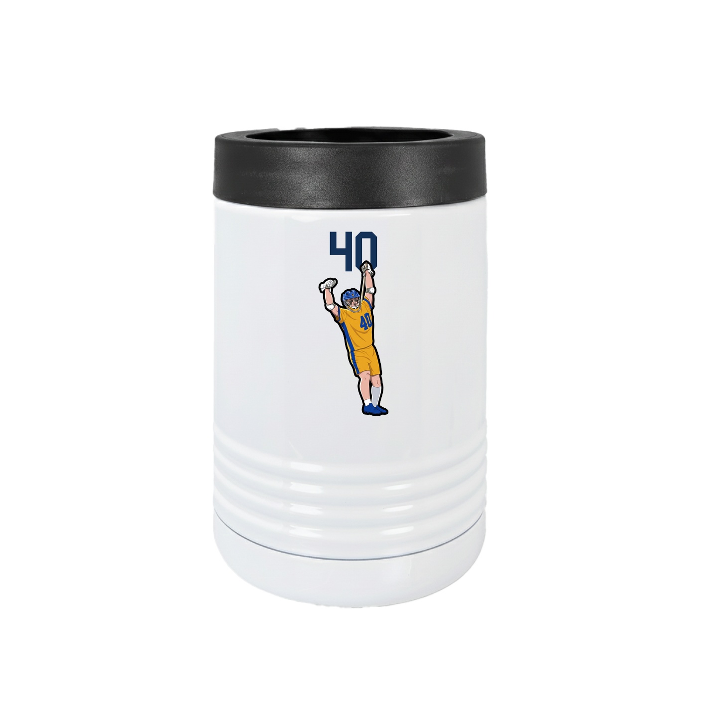 Beverage Holder — Number Top in White