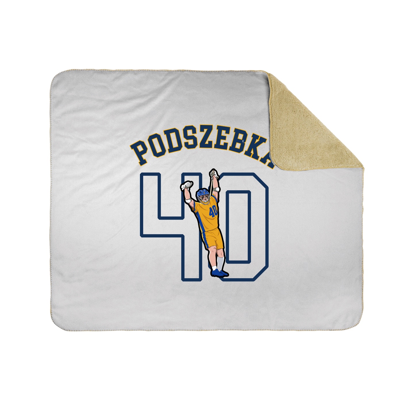 Throw Blanket — Shirsey Arch in White