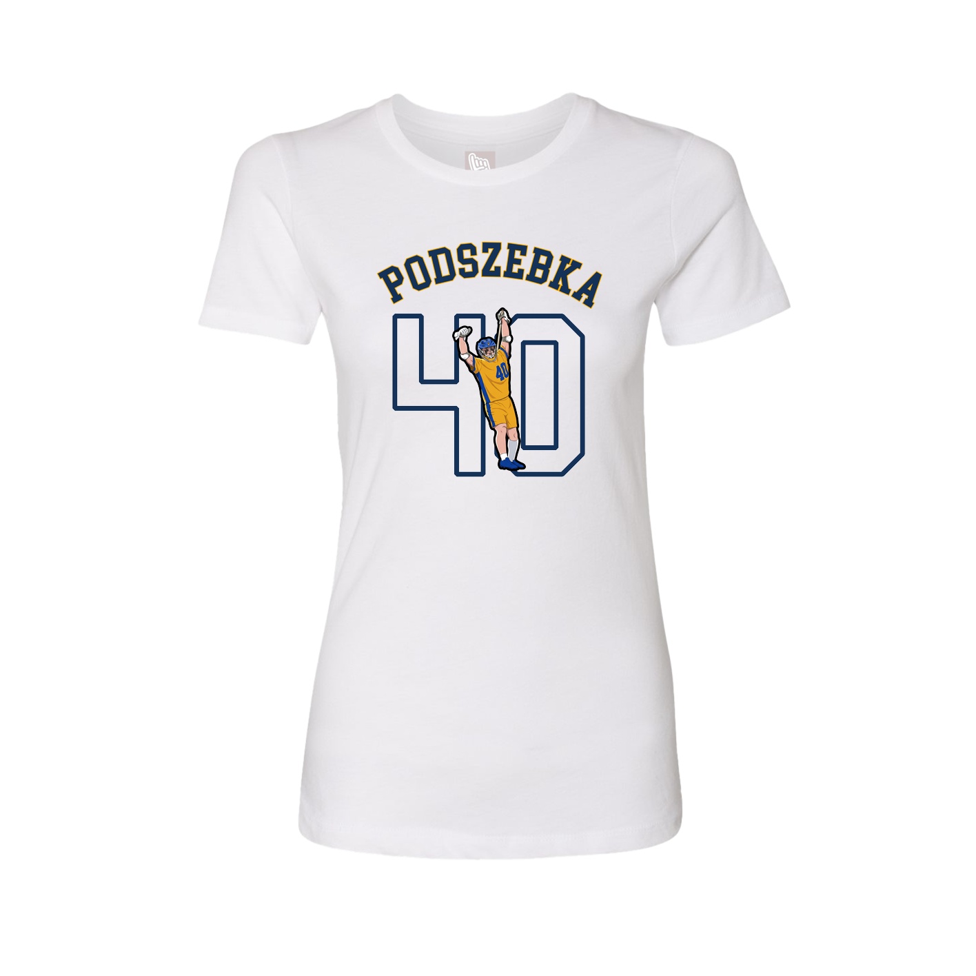 Womens Tee — Shirsey Arch in White
